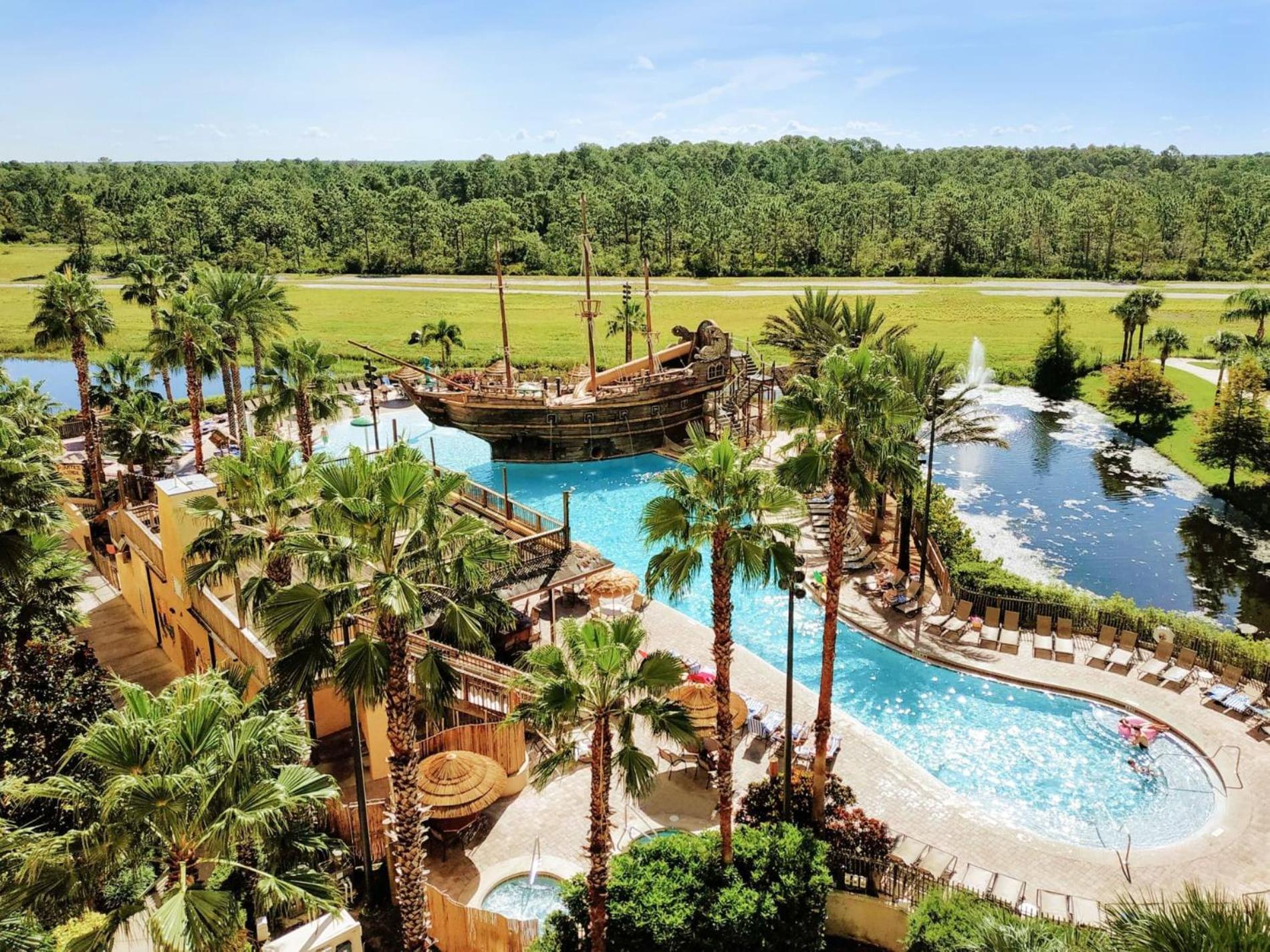 2Br Resort Suite - Fountain View Private Balcony Kissimmee Exteriör bild